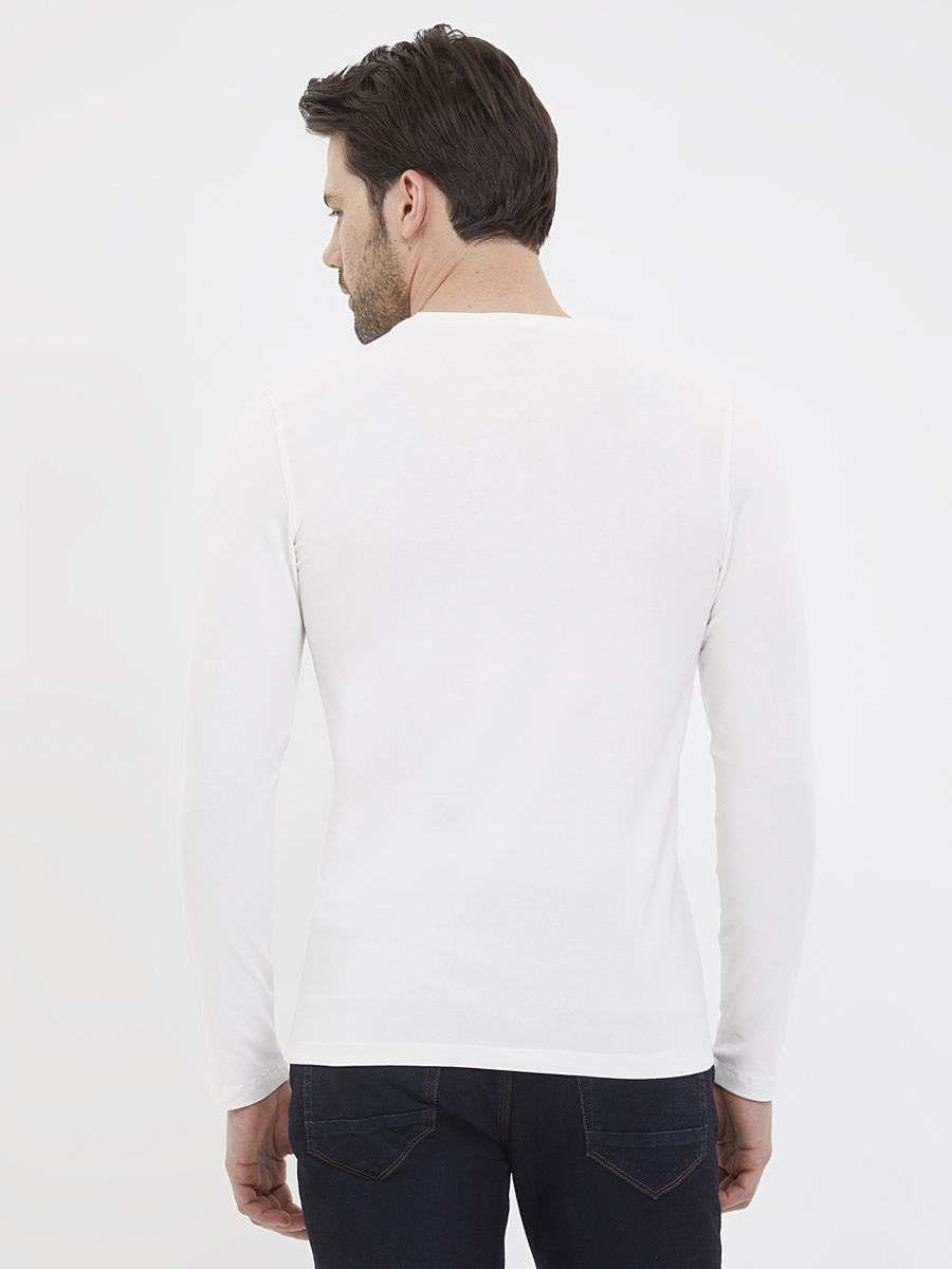 Slim Fit Erkek Tshirt U.kol