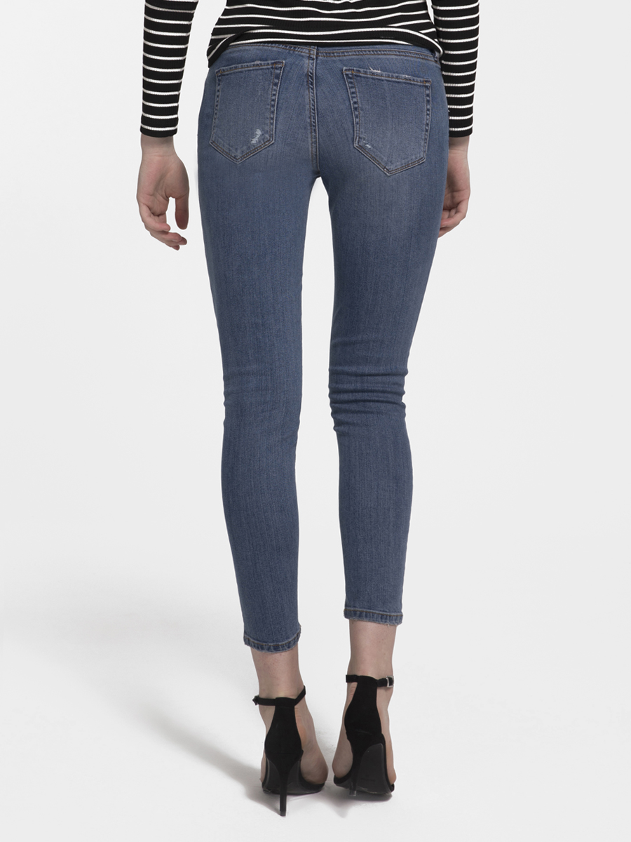 Nicole Skinny Fit Kadın Pantolon