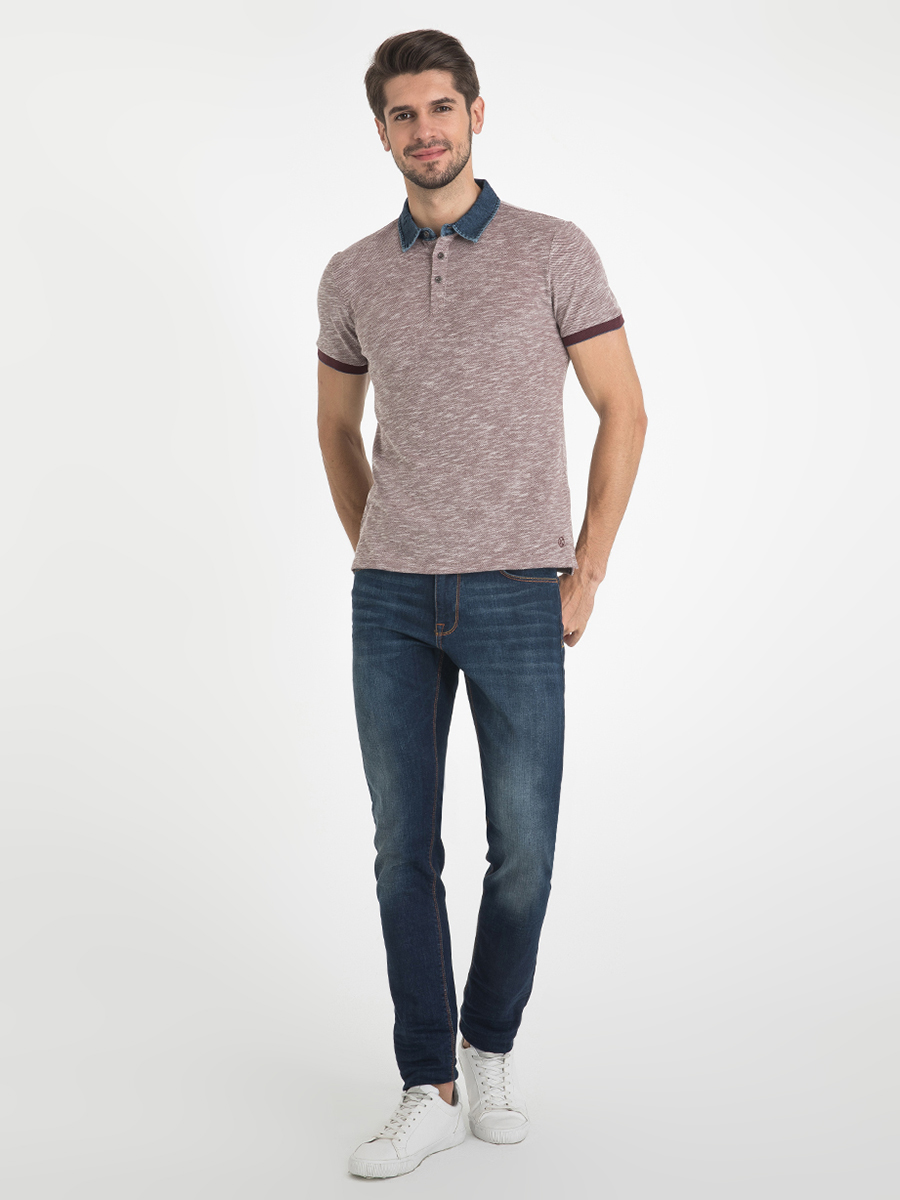Slim Fit Erkek Polo K.kol