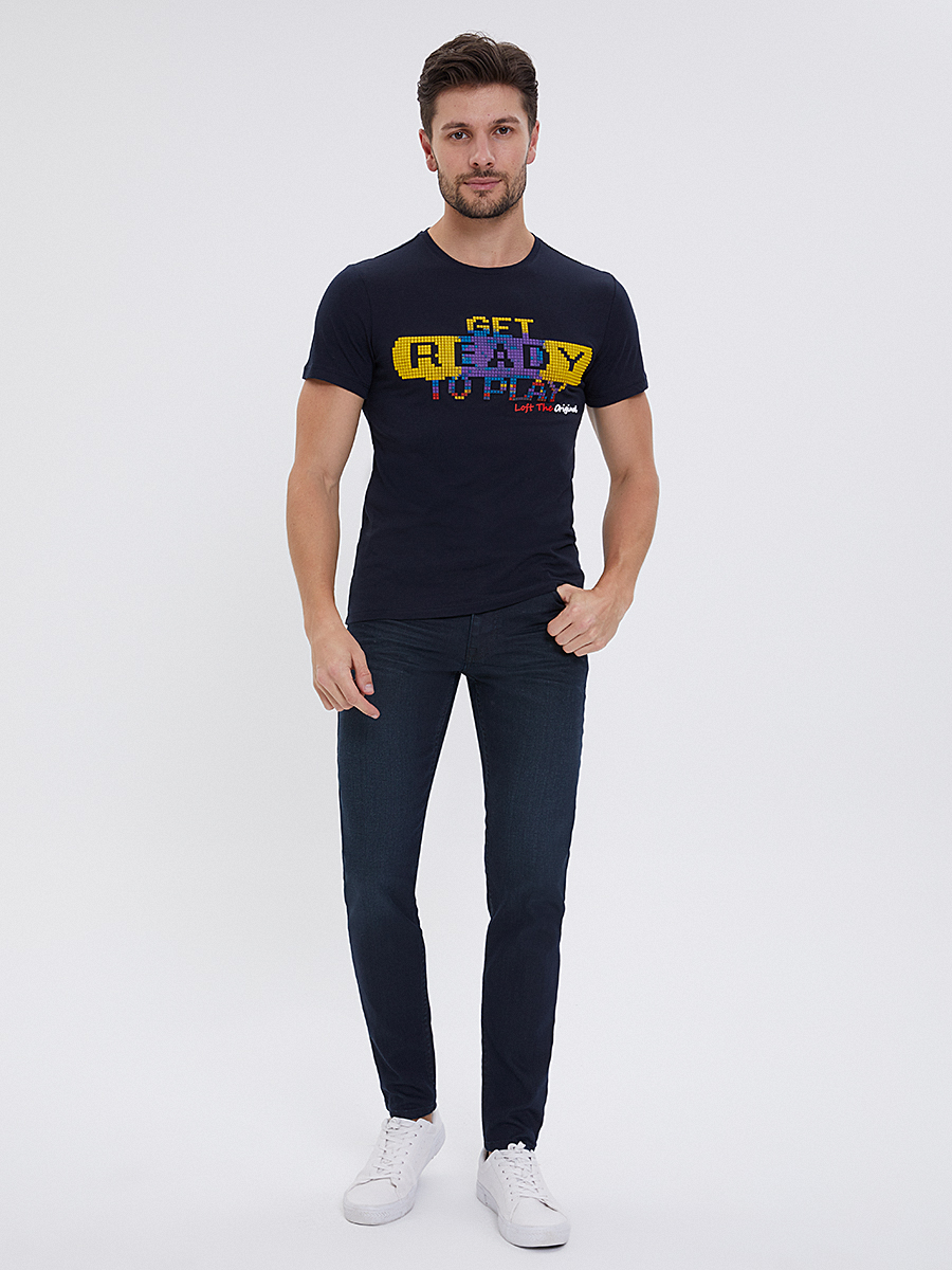 Slim Fit Erkek Tshirt K.kol