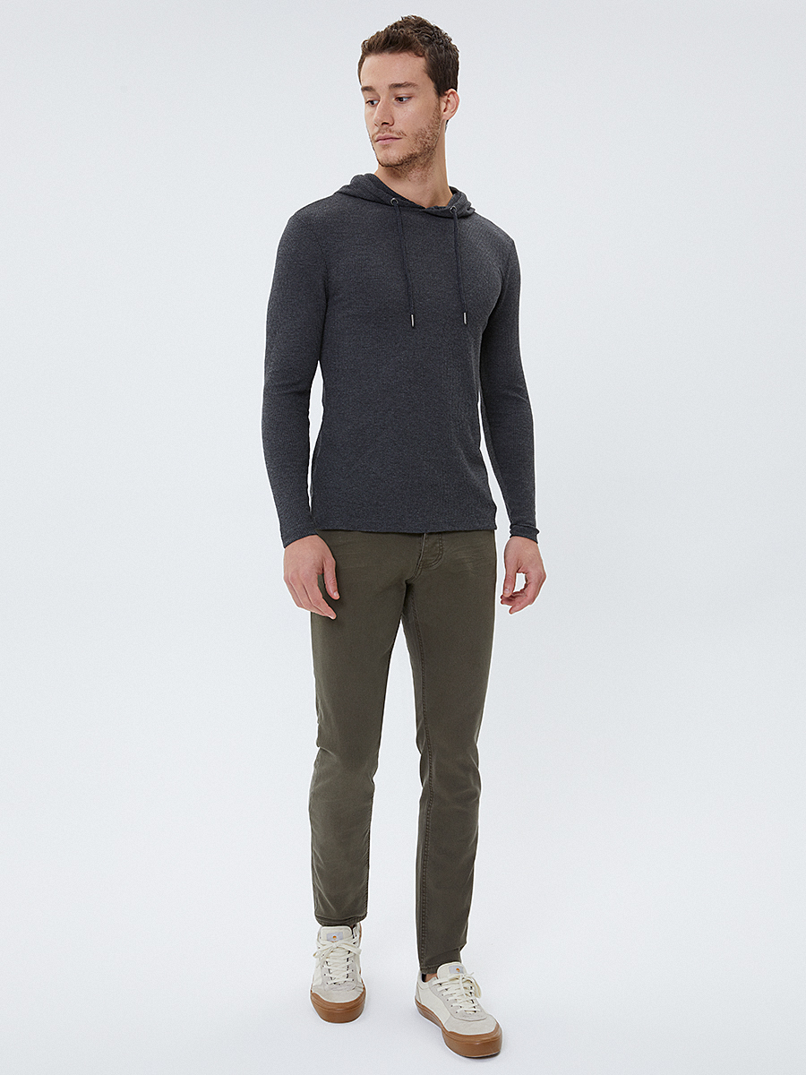 Slim Fit Erkek Tshirt U.kol