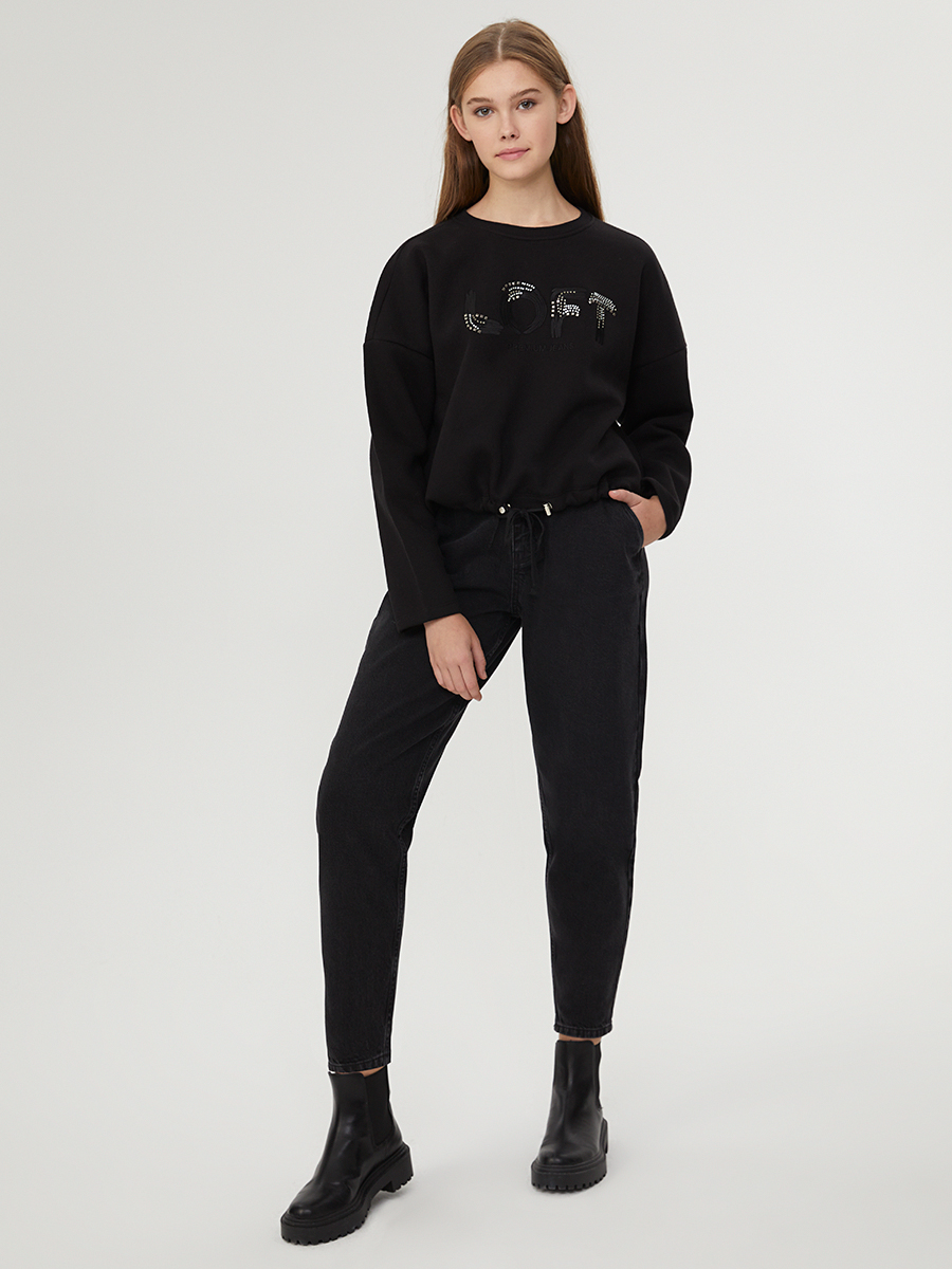Crop Kadın Sweatshirt