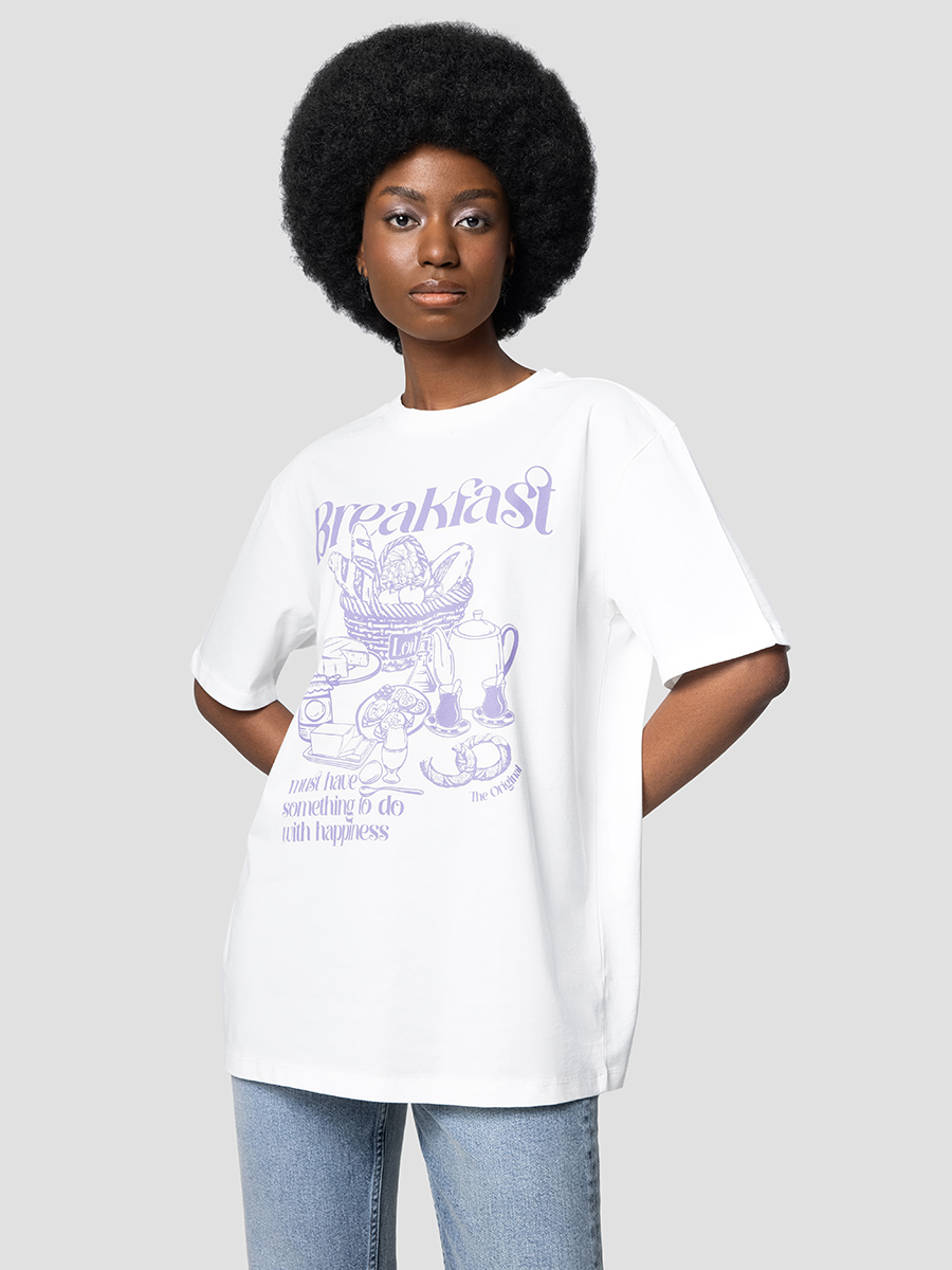 Loose Fit Kadın Tshirt K.kol