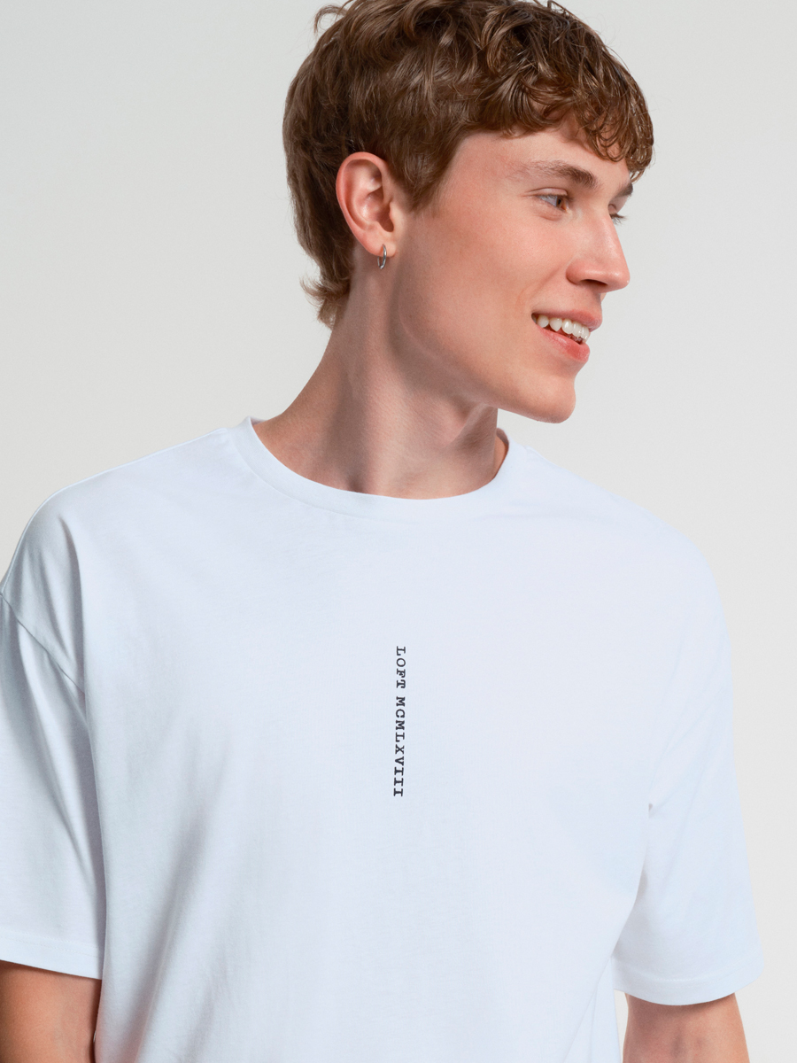Oversize Fit Erkek Tshirt K.kol
