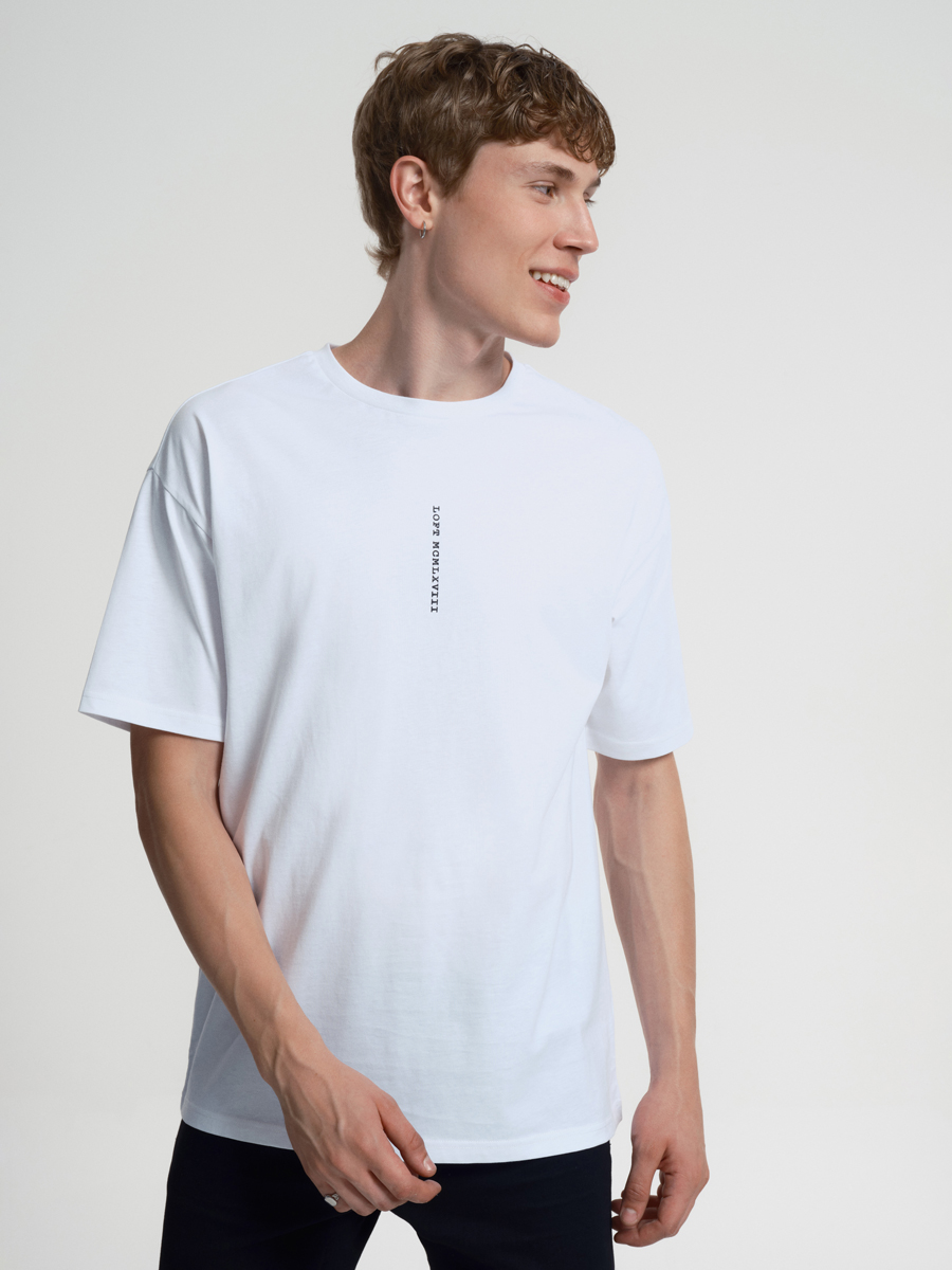 Oversize Fit Erkek Tshirt K.kol