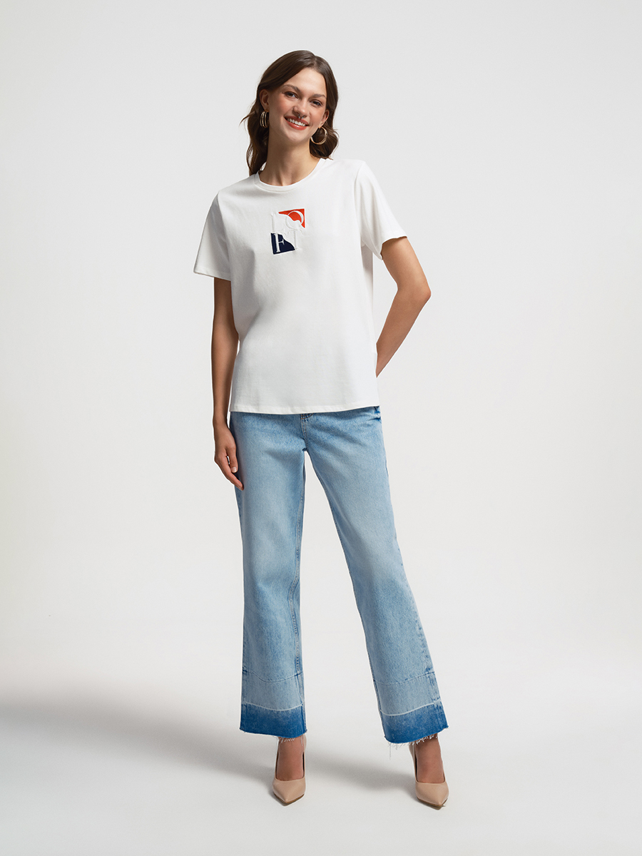 Regular Fit Kadın Tshirt K.kol