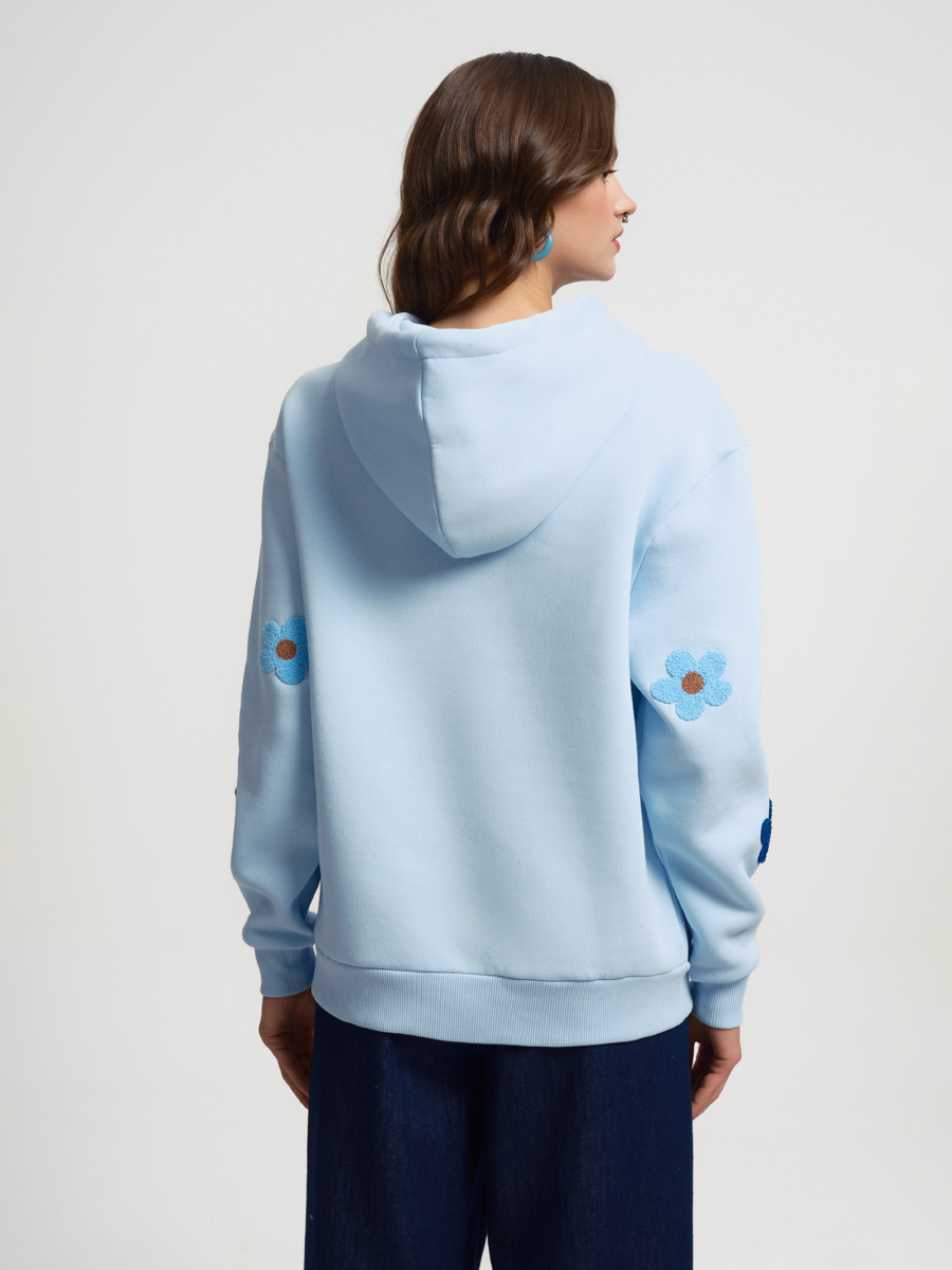 Loose Fit Kadın Sweatshirt