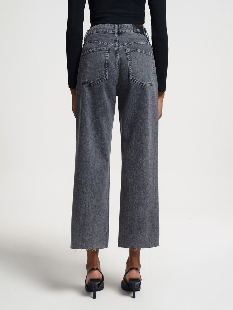 Crop Wide Leg Regular Fit Kadın Pantolon