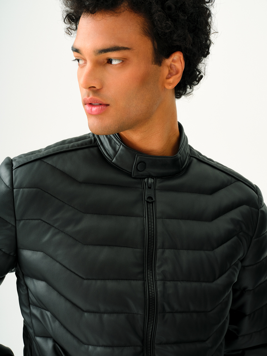 Regular Fit Erkek Mont Pu