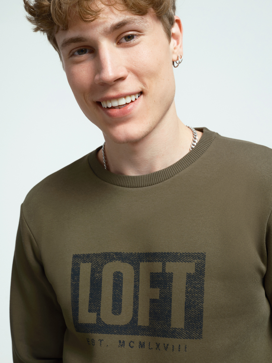 Regular Fit Erkek Sweatshirt