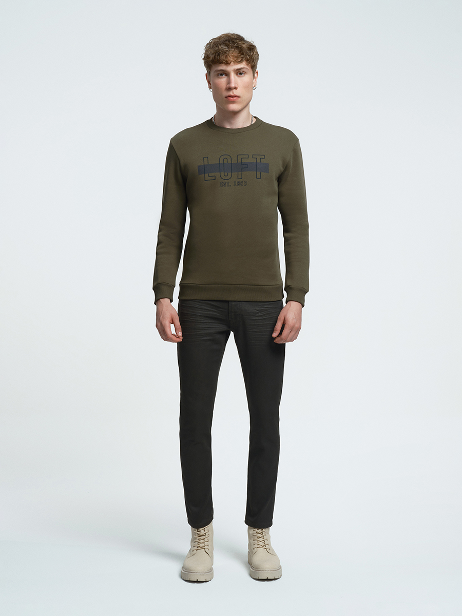 Regular Fit Erkek Sweatshirt