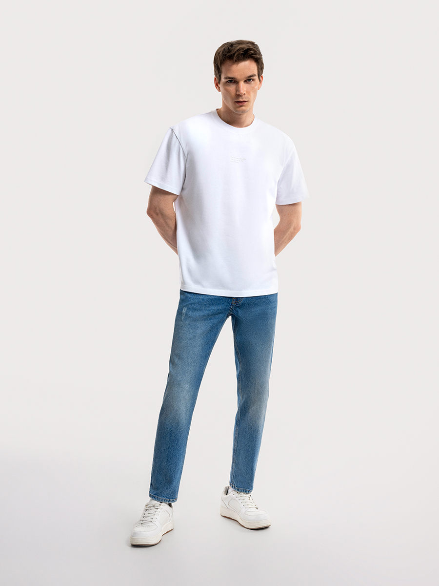 Loose Fit Erkek Tshirt K.kol