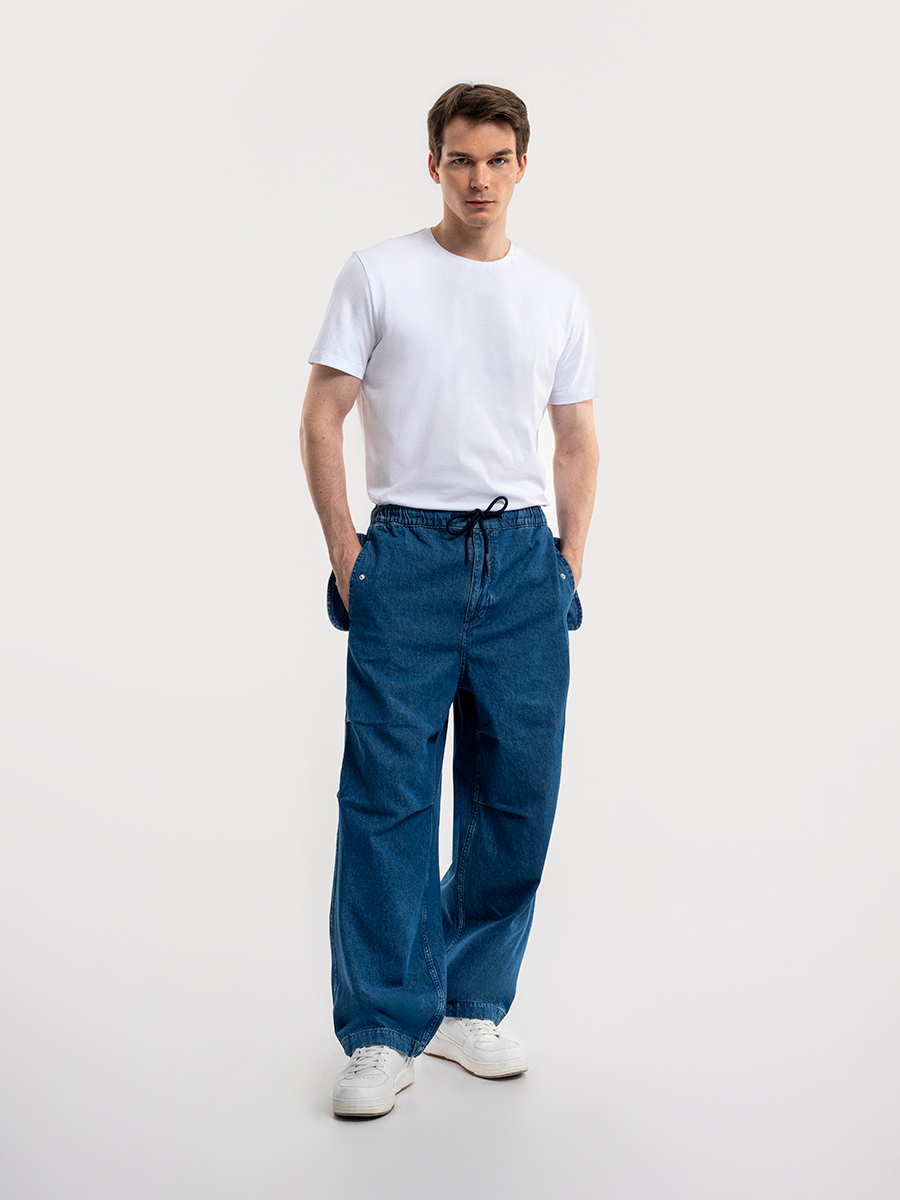 Parachuthe Jean Baggy Fit Erkek Pantolon