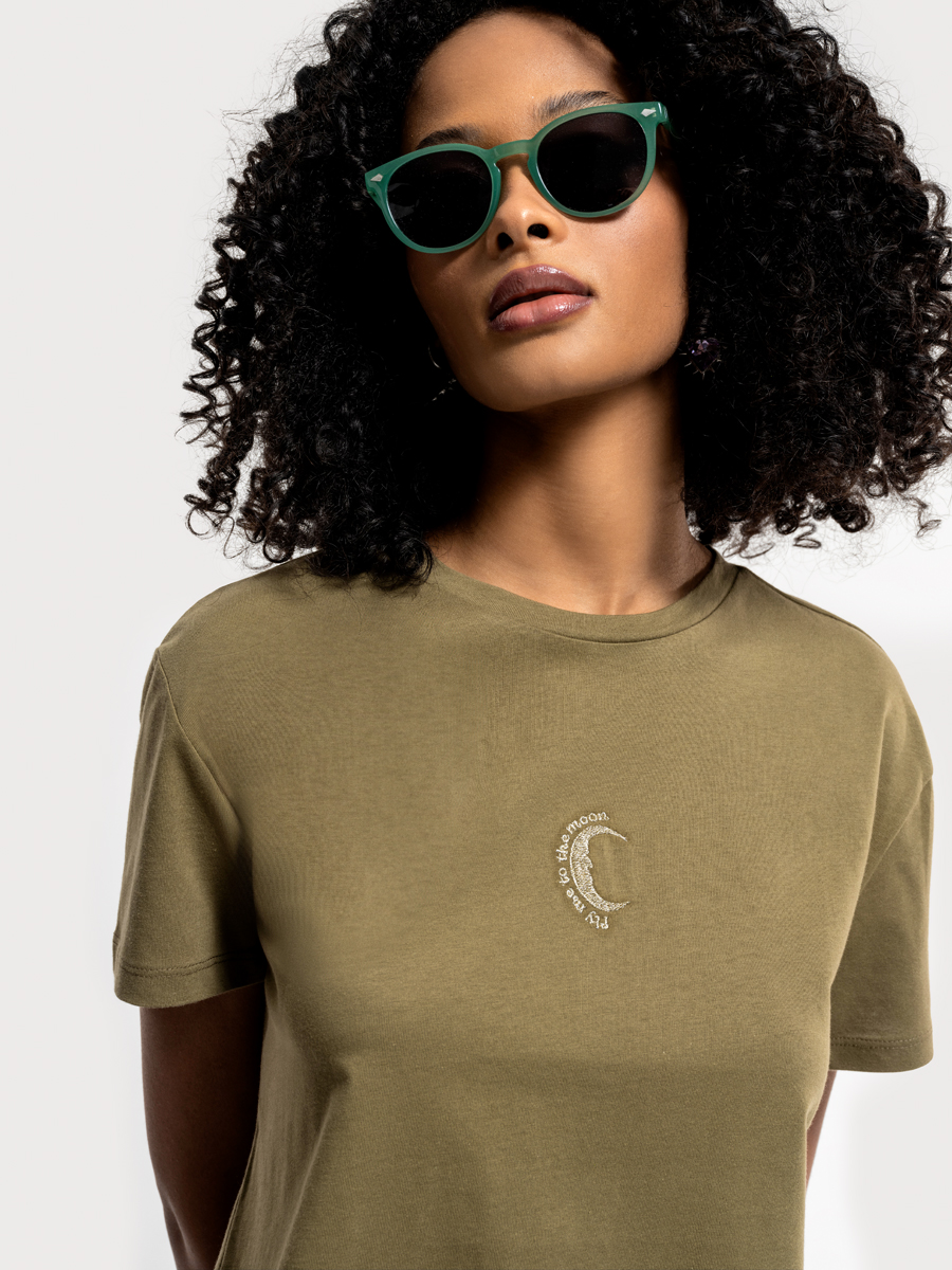 Long Crop Kadın Tshirt K.kol