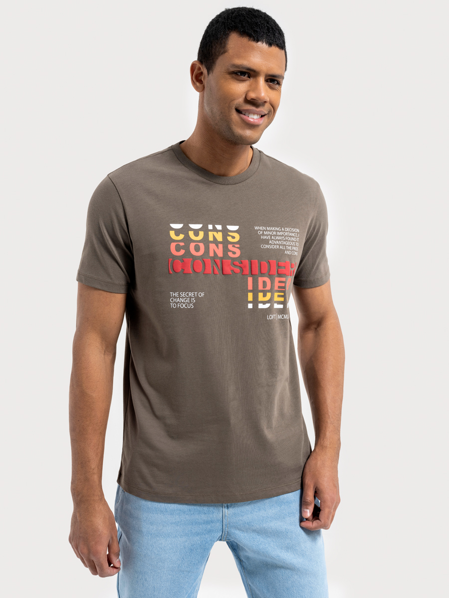 Regular Fit Erkek Tshirt K.kol