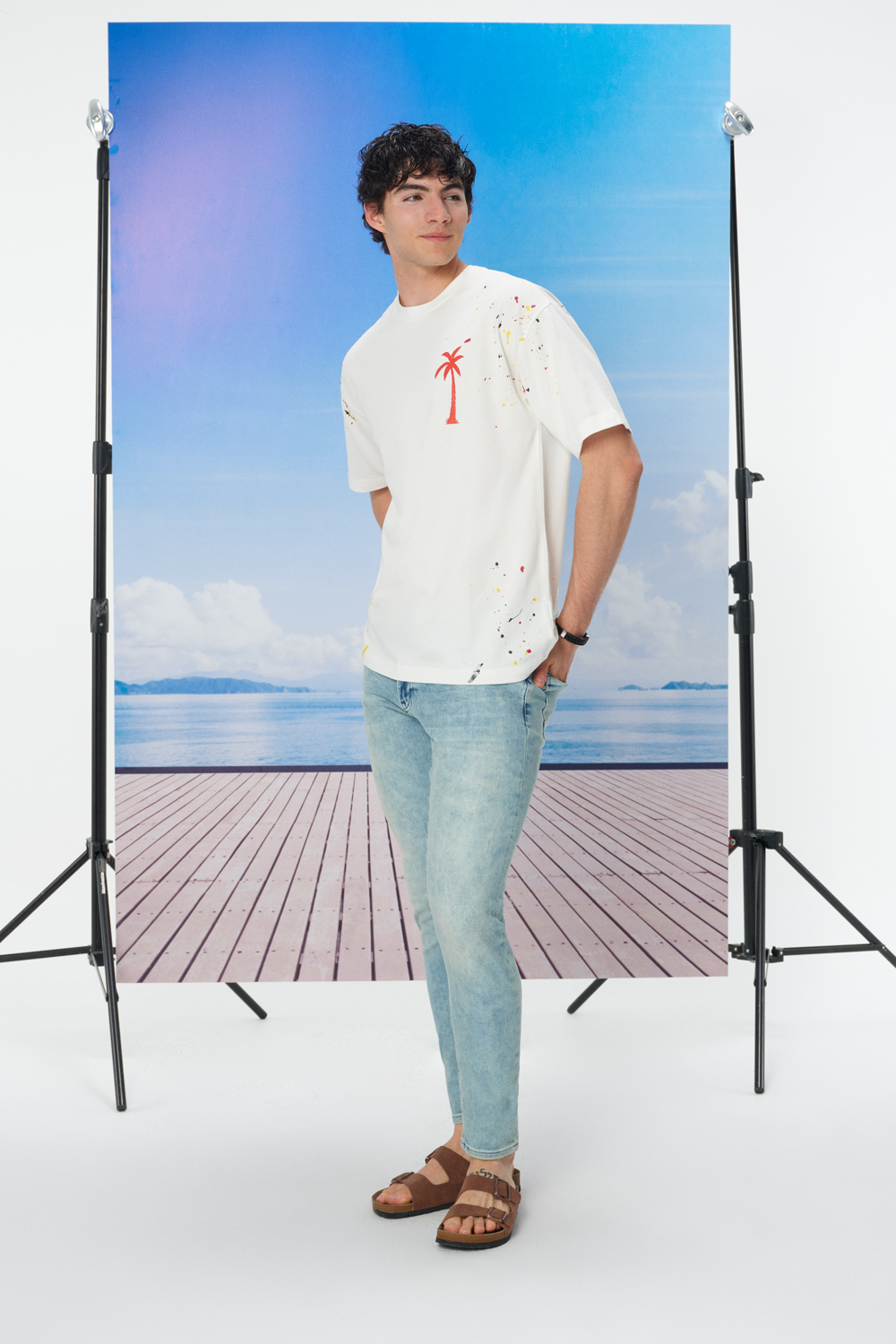 Oversize Fit Erkek Tshirt K.kol