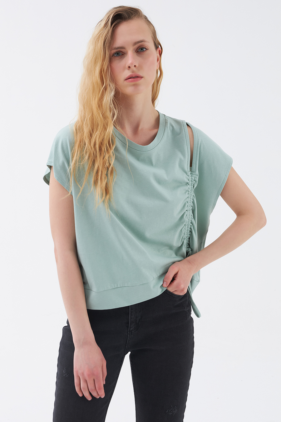 Loose Fit Kadın Tshirt K.kol