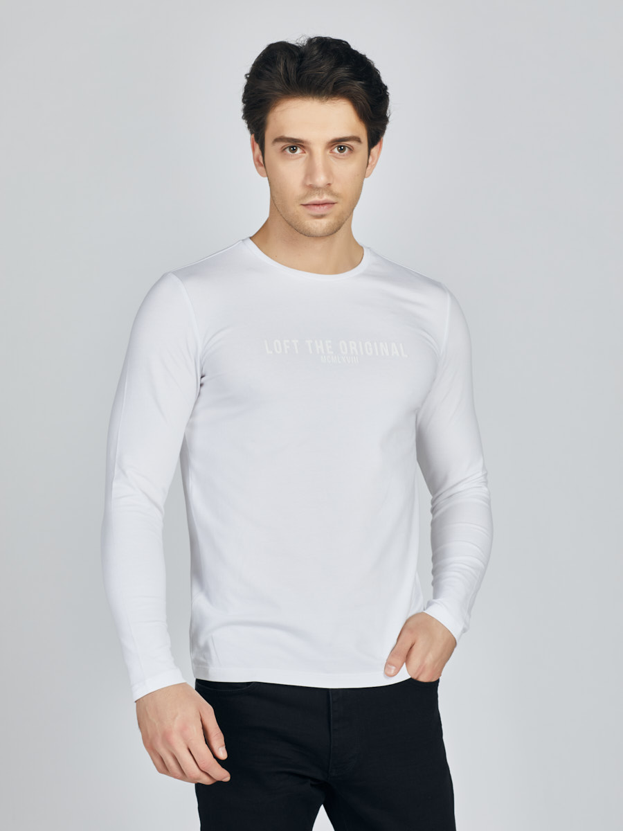 Slim Fit Erkek Tshirt U.kol