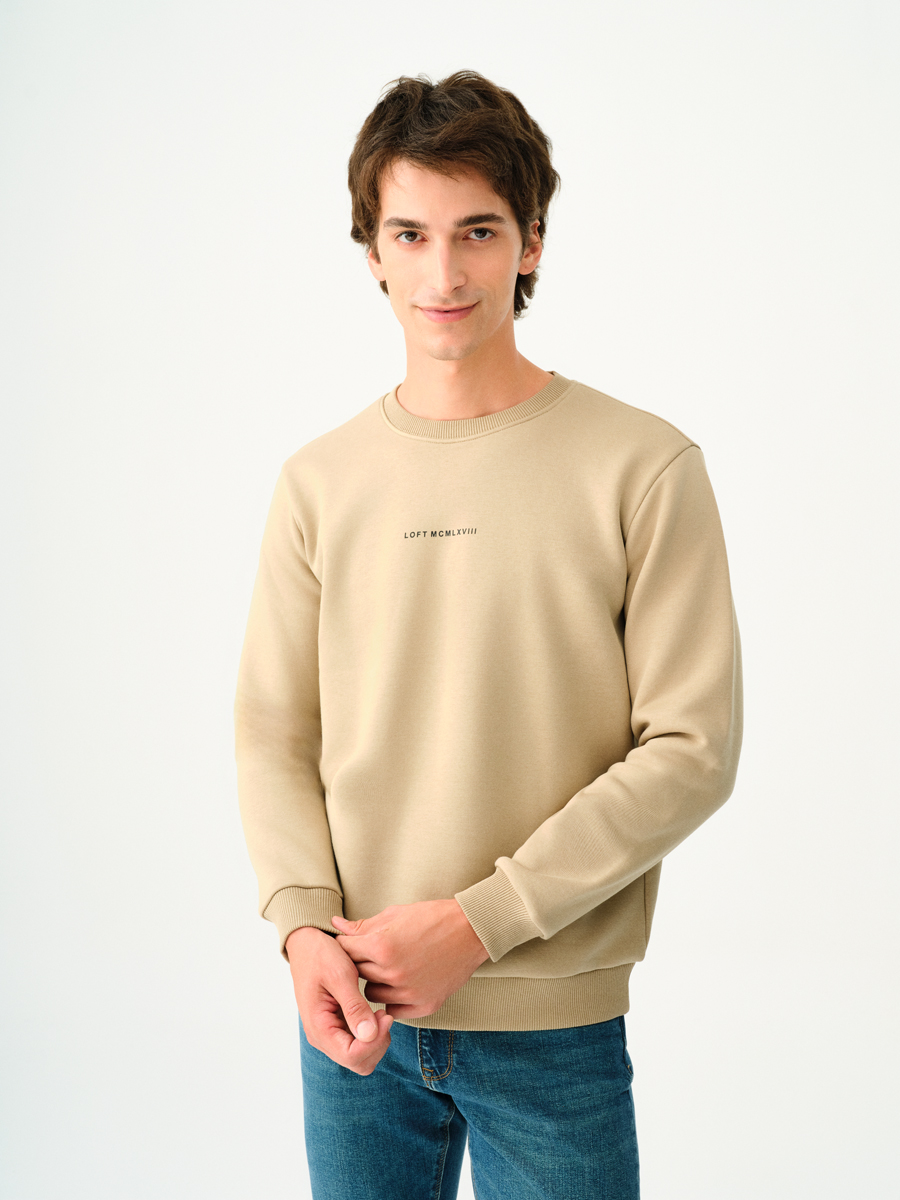 Regular Fit Erkek Sweatshirt