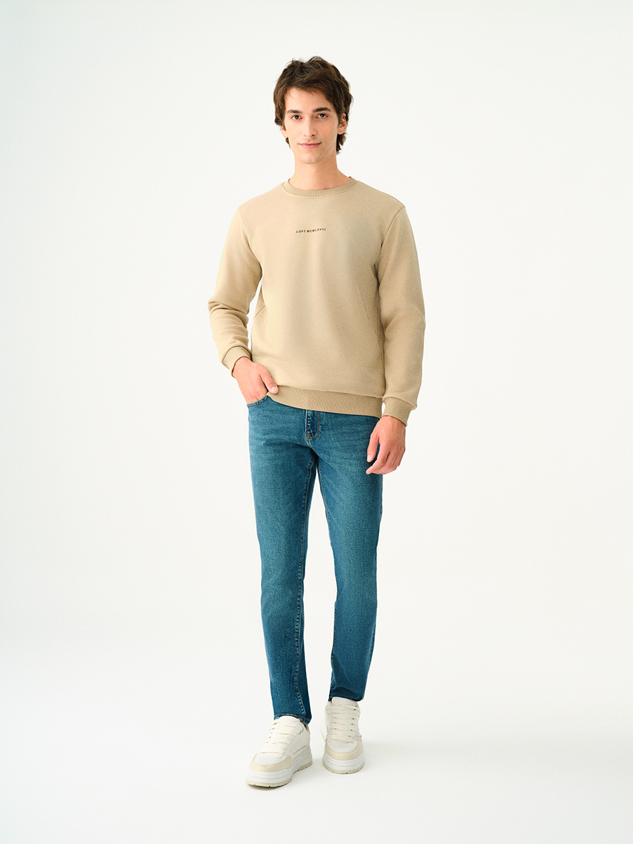 Regular Fit Erkek Sweatshirt