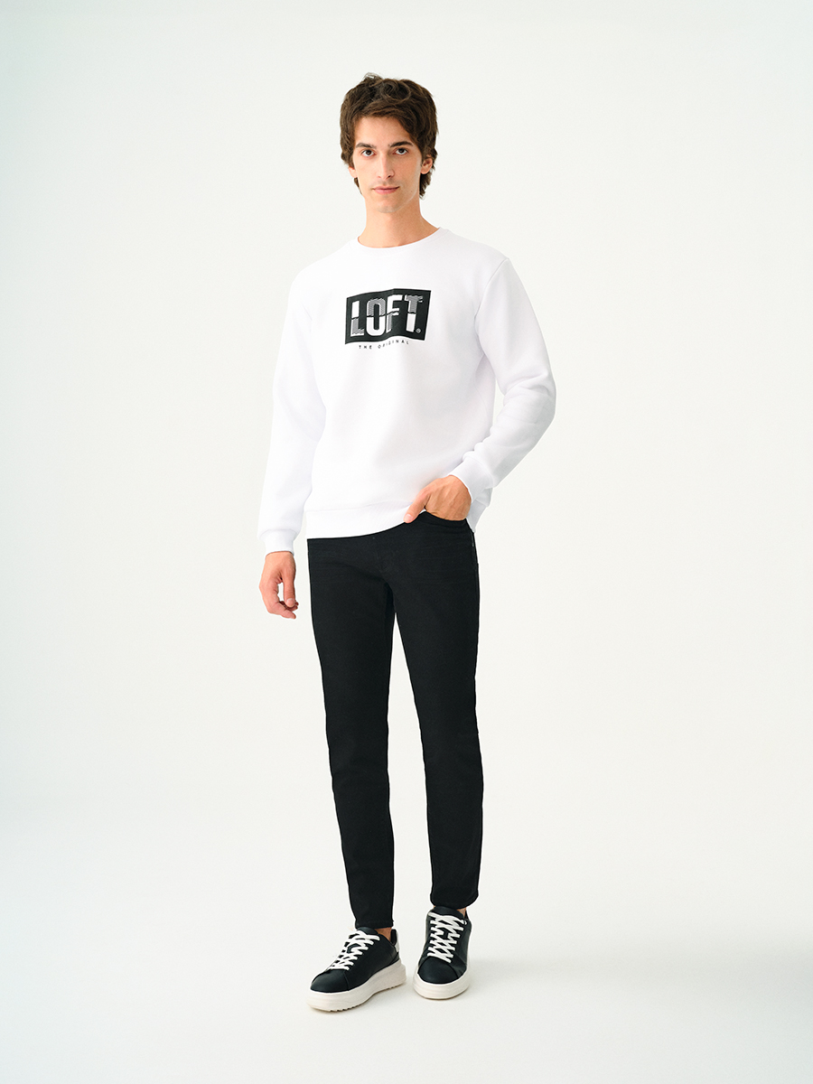 Regular Fit Erkek Sweatshirt