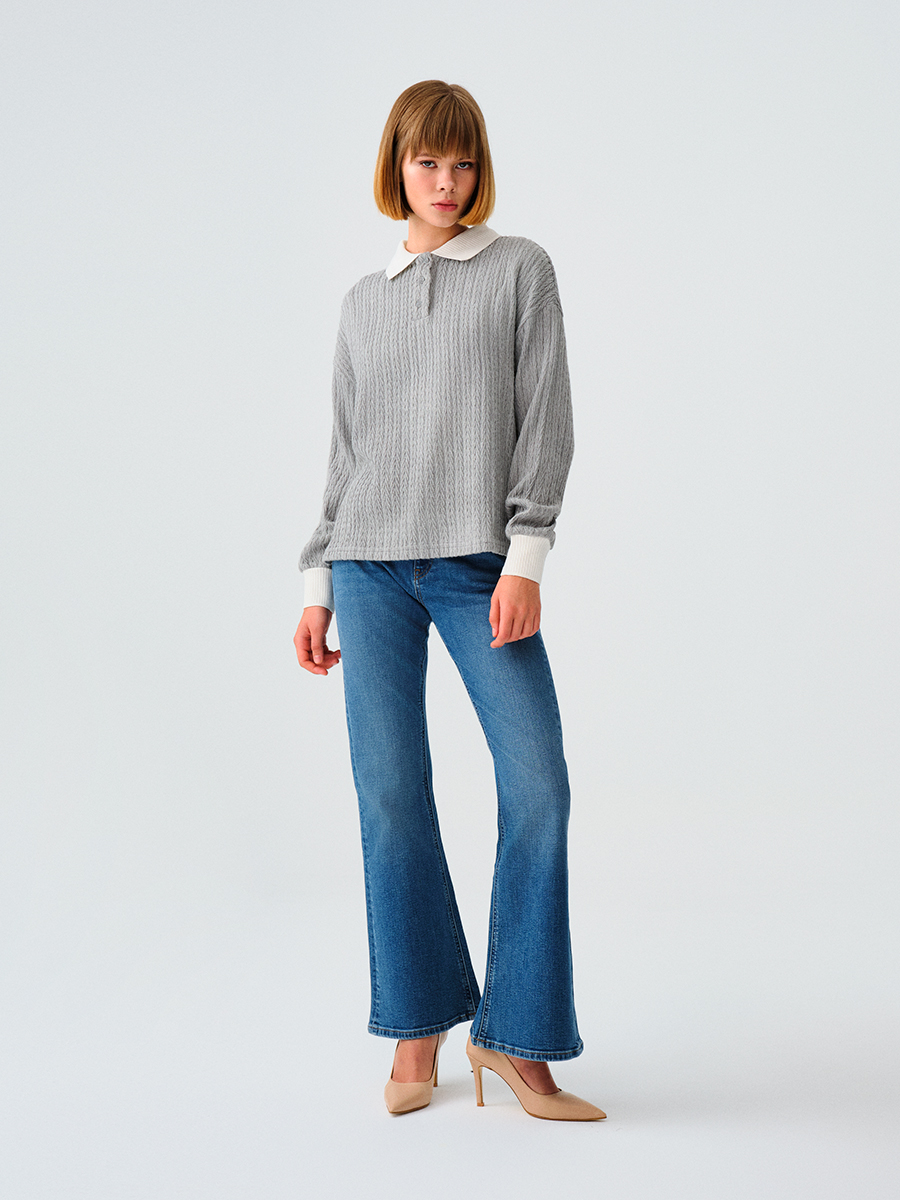 Oversize Kadın Sweatshirt