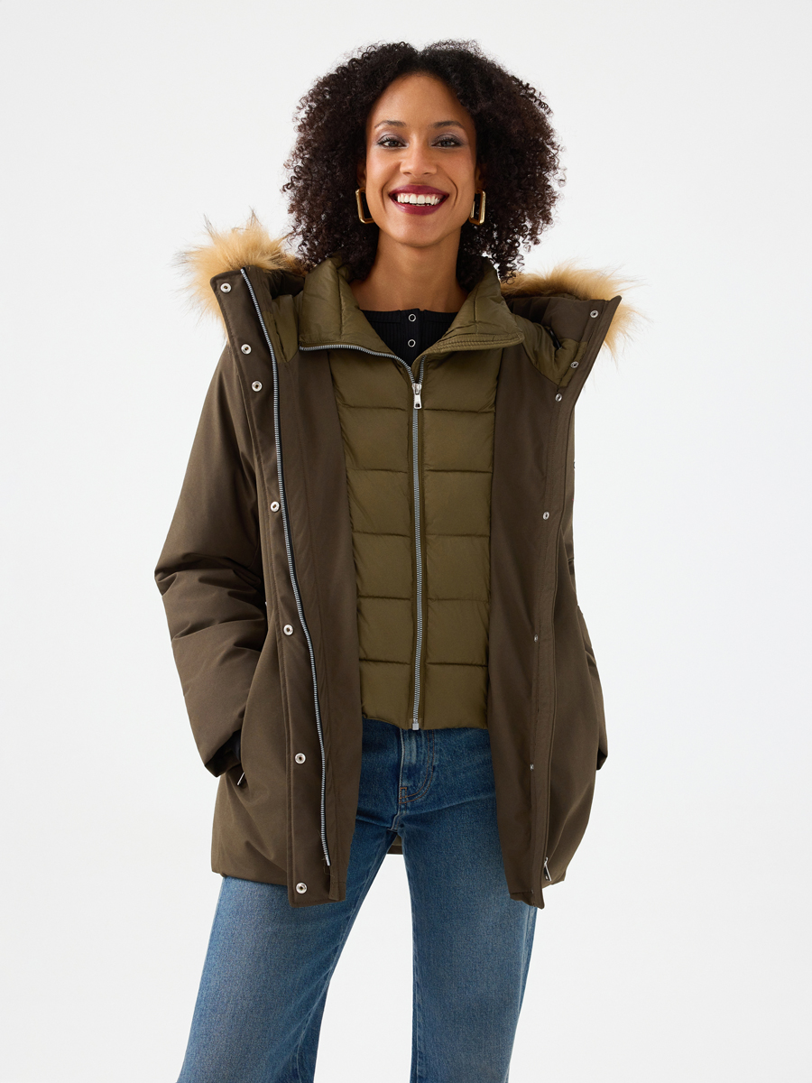 Regular Fit Kadın Kaban