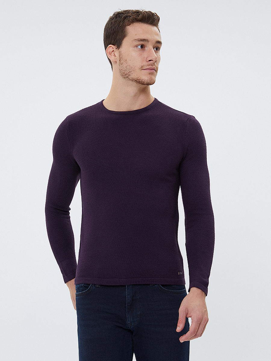 Slim Fit Erkek Kazak