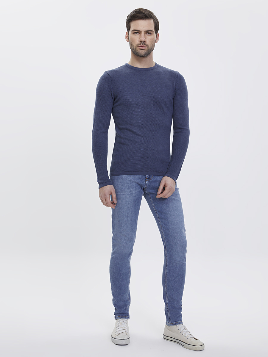 Slim Fit Erkek Kazak
