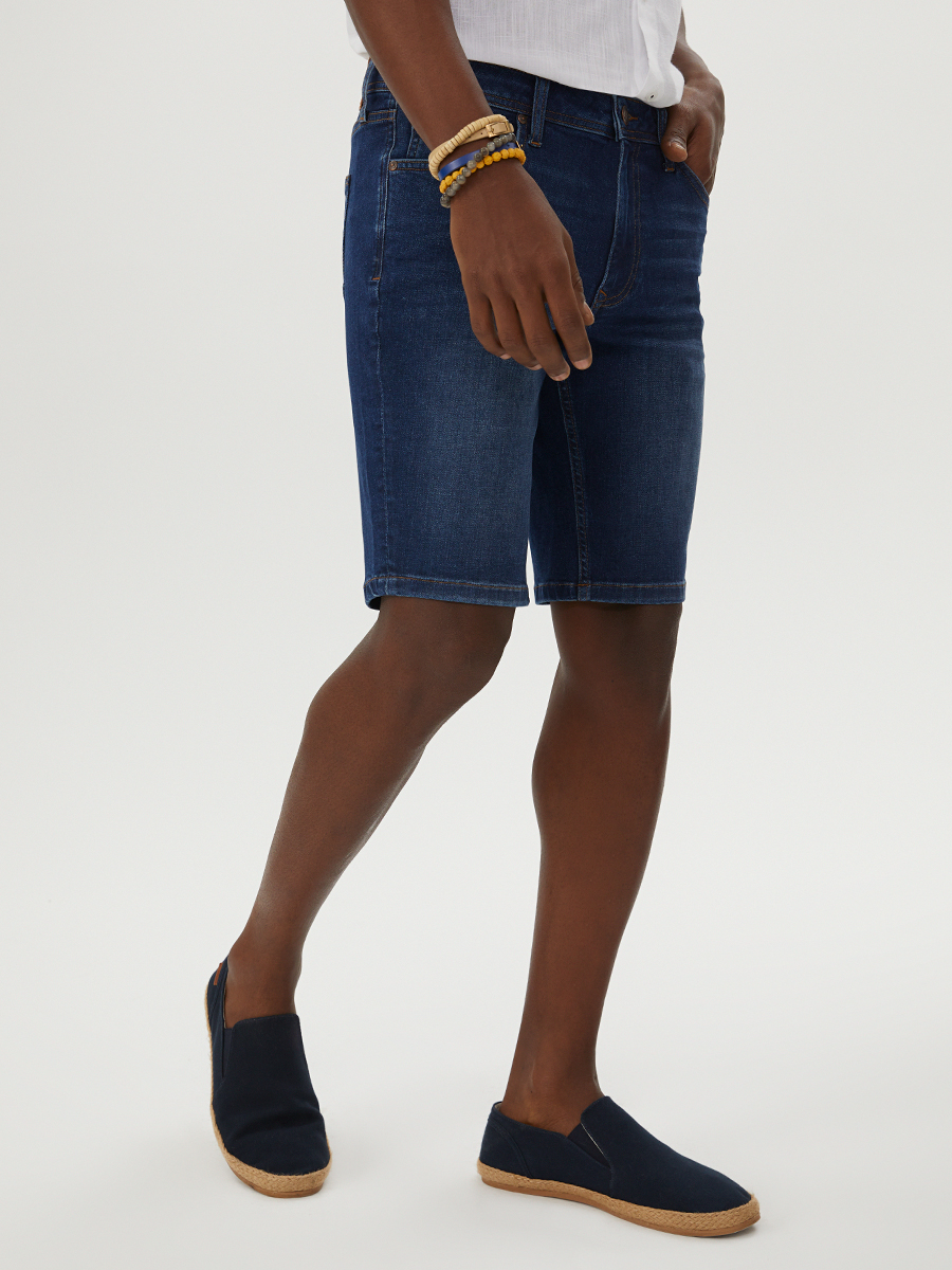Slim Fit Erkek Şort