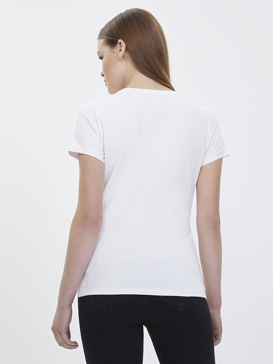 Slim Fit Kadın Tshirt K.kol