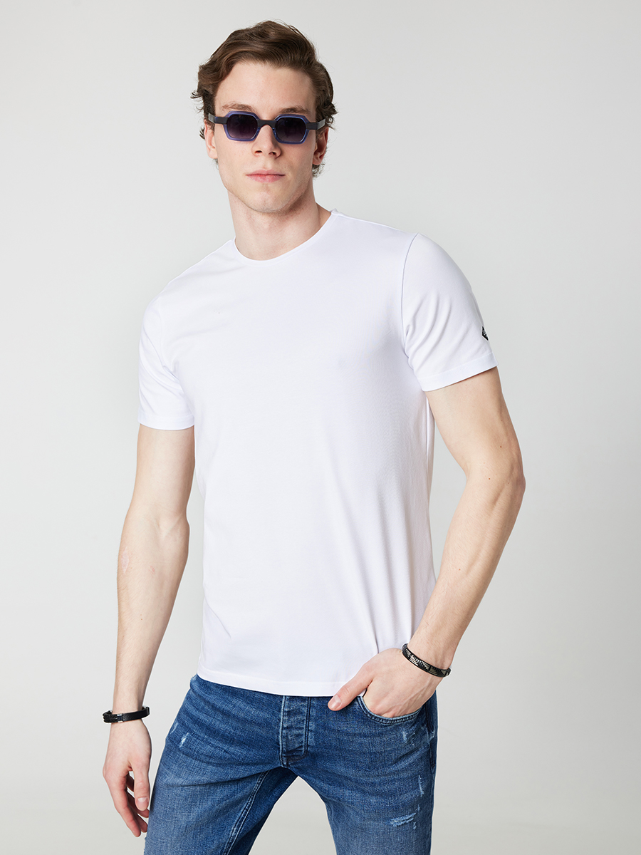 Slim Fit Erkek Tshirt K.kol