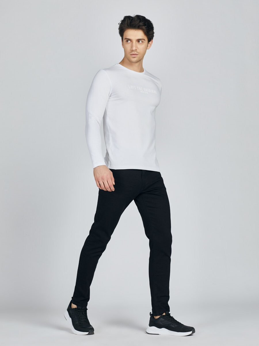 Slim Fit Erkek Tshirt U.kol
