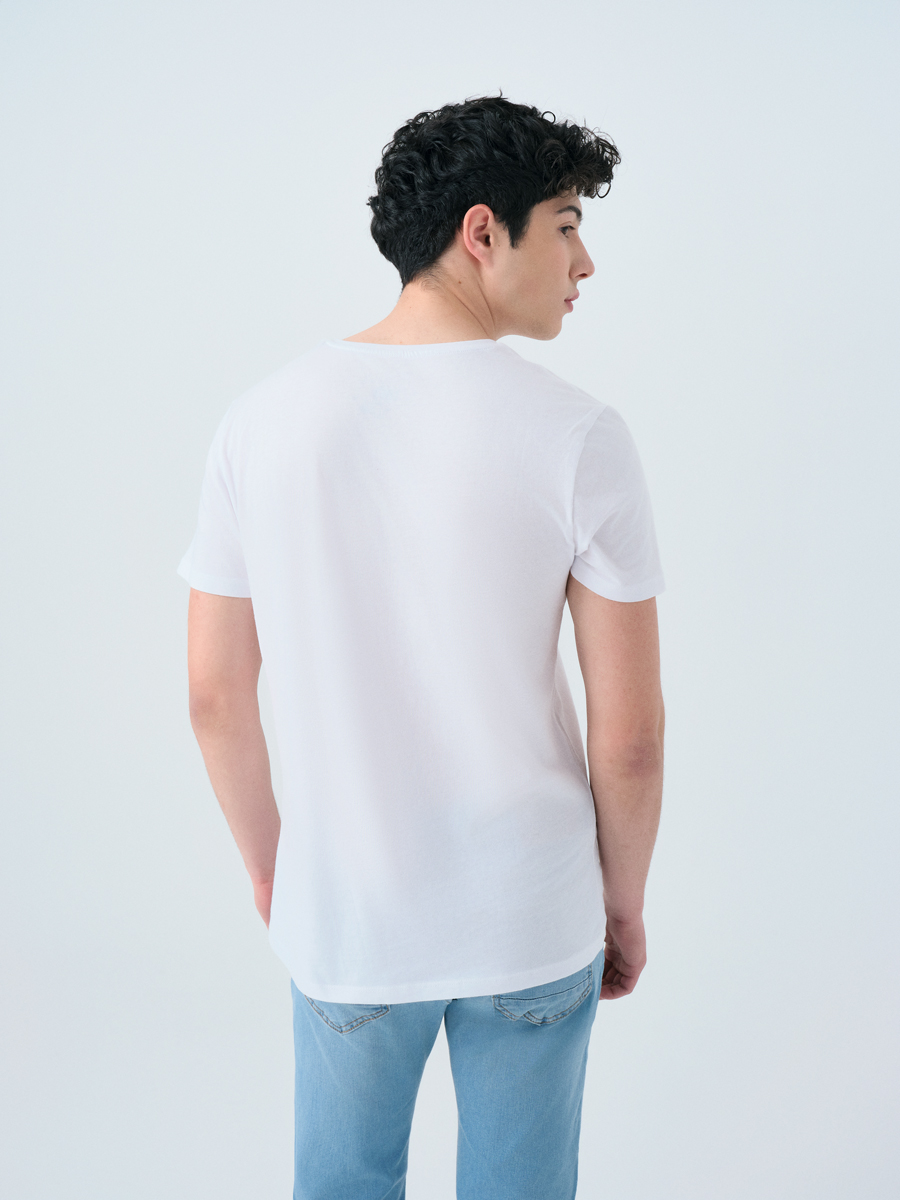 Slim Fit Erkek Tshirt K.kol