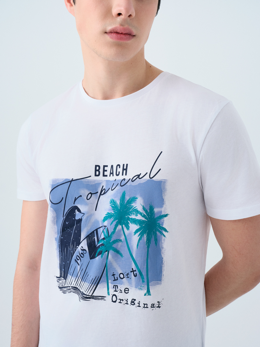 Slim Fit Erkek Tshirt K.kol