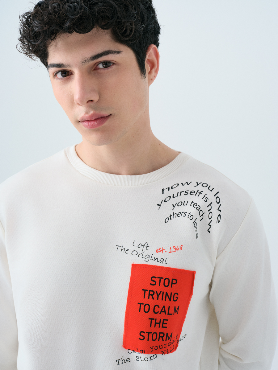 Regular Fit Erkek Sweatshirt