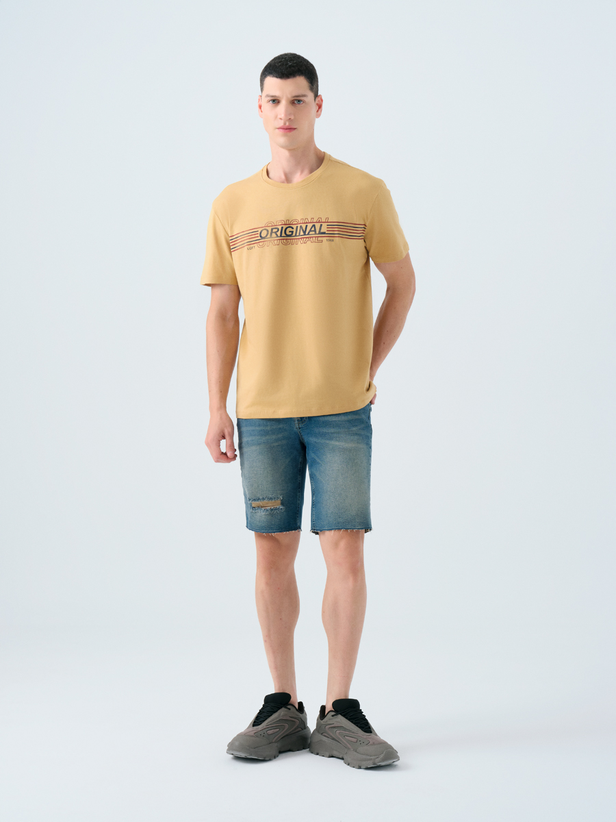 Loose Fit Erkek Tshirt K.kol