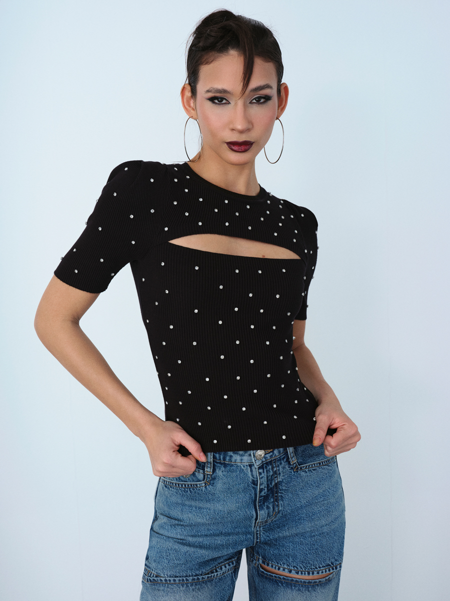 Slim Fit Kadın Bluz K.kol