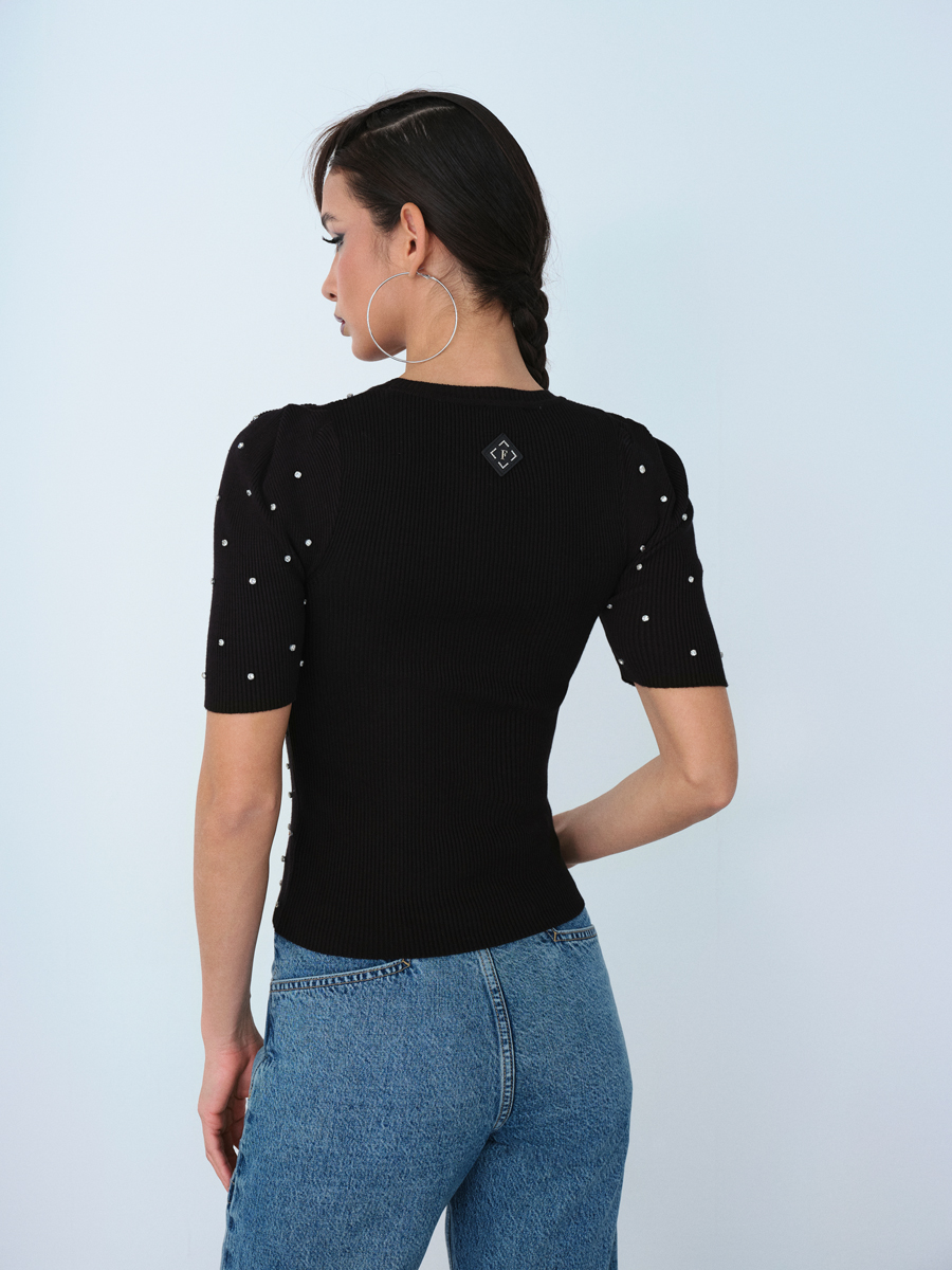 Slim Fit Kadın Bluz K.kol