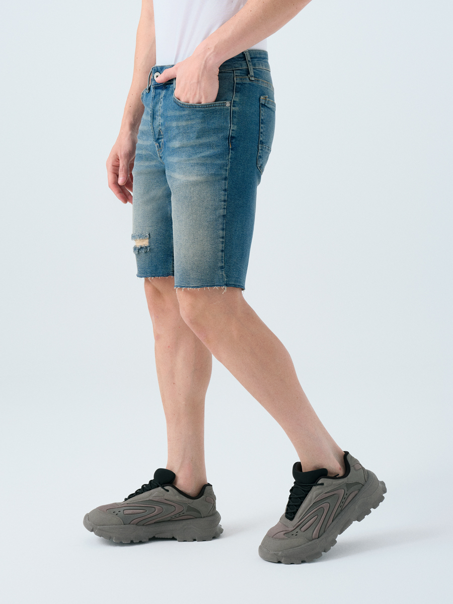 Slim Fit Erkek Şort