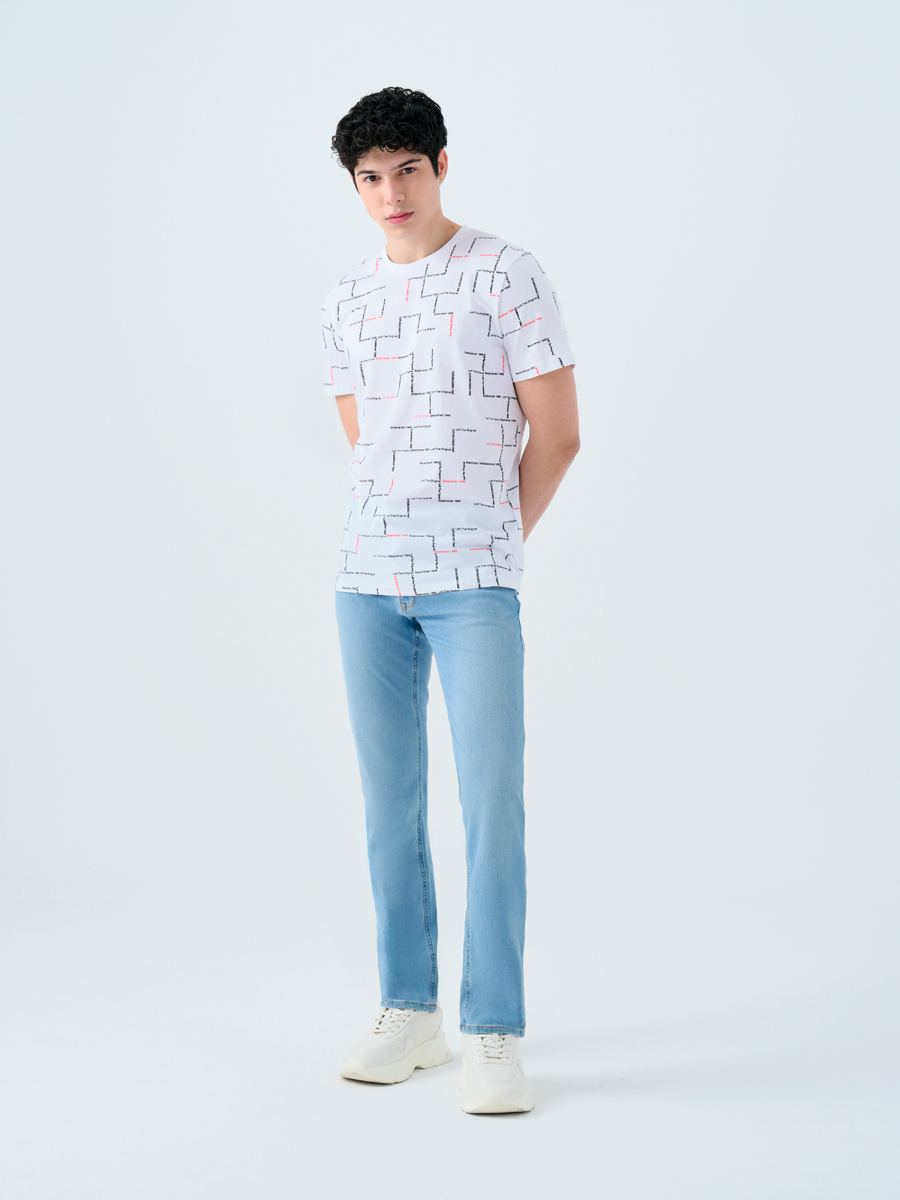 Regular Fit Erkek Tshirt K.kol