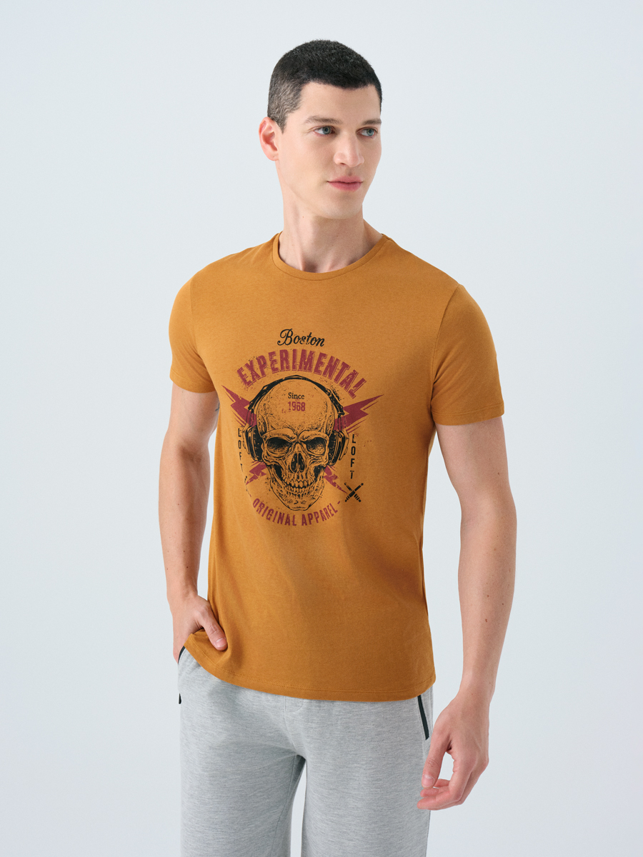 Slim Fit Erkek Tshirt K.kol