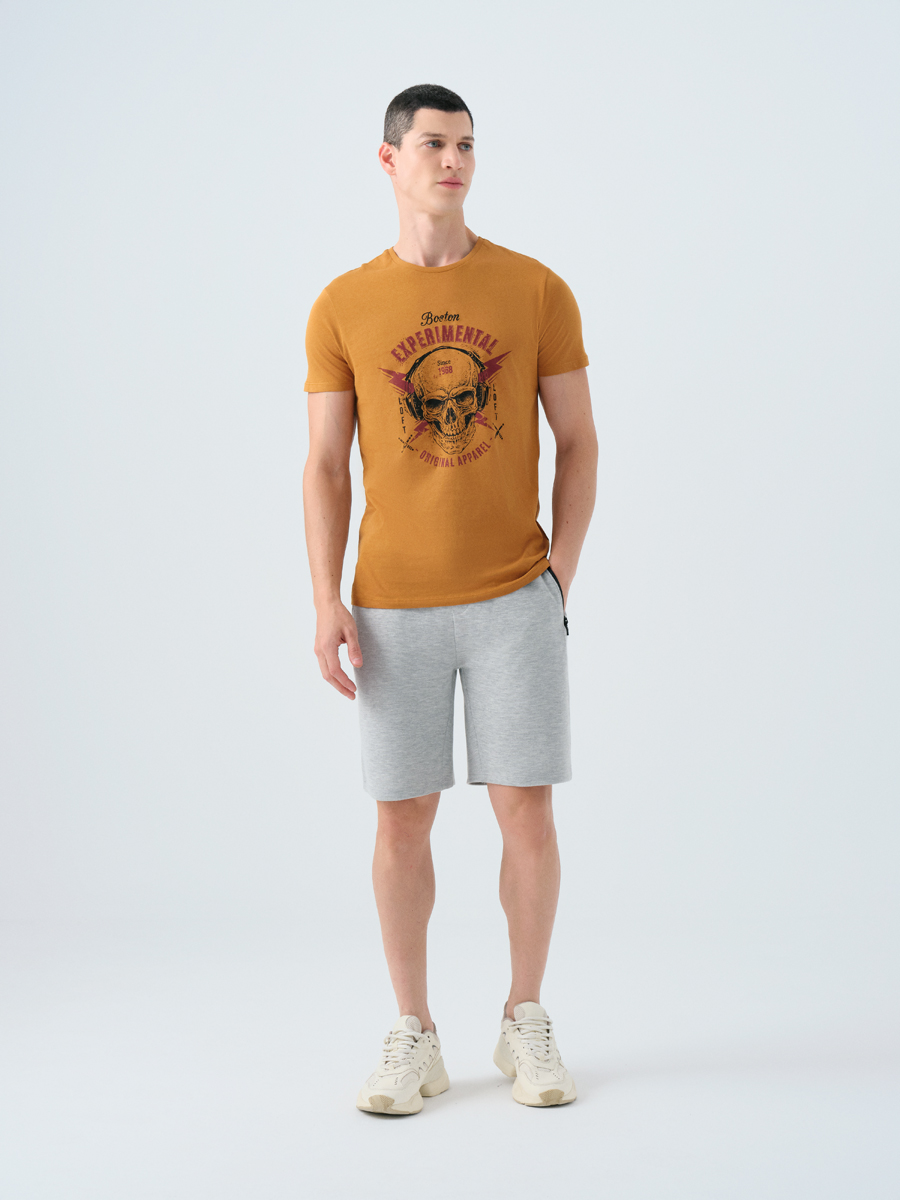 Slim Fit Erkek Tshirt K.kol