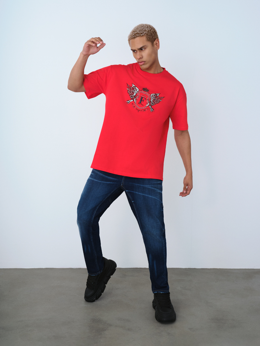Loose Fit Erkek Tshirt K.kol