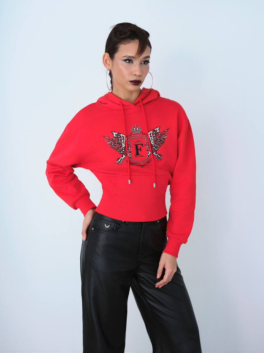 Oversize Kadın Sweatshirt