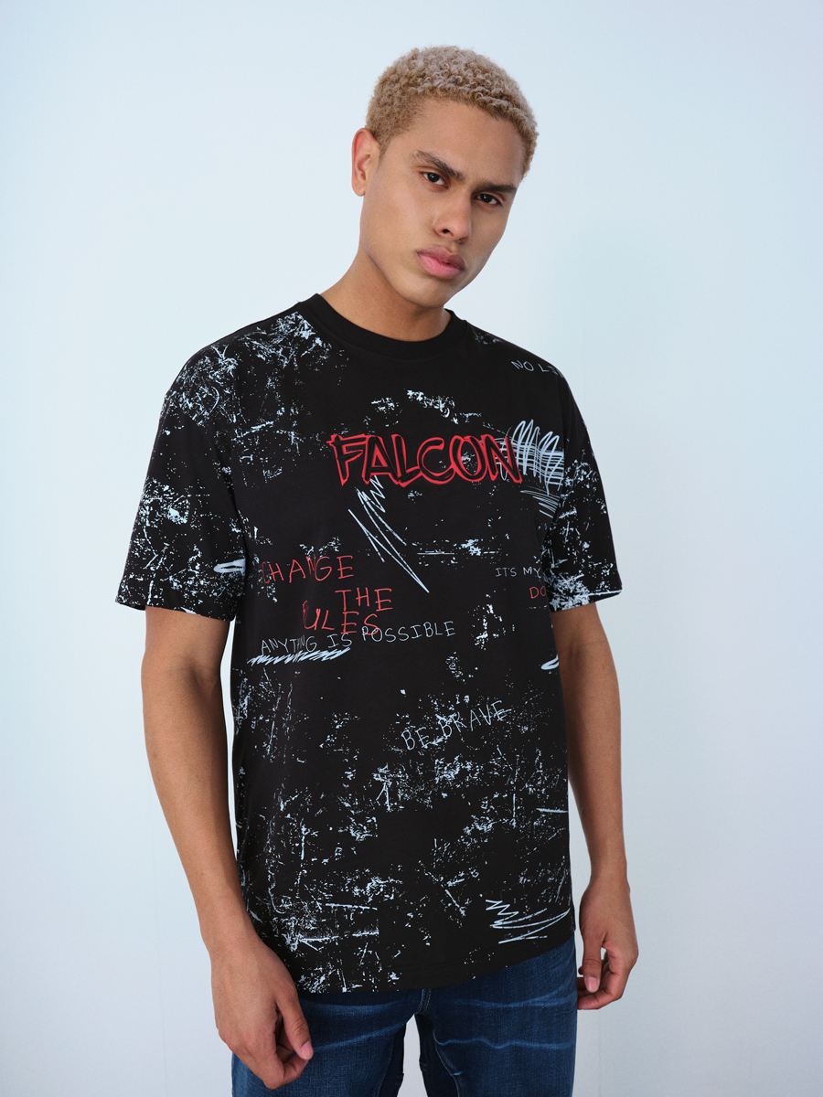Loose Fit Erkek Tshirt K.kol