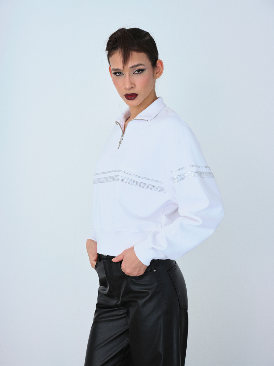 Oversize Kadın Sweatshirt
