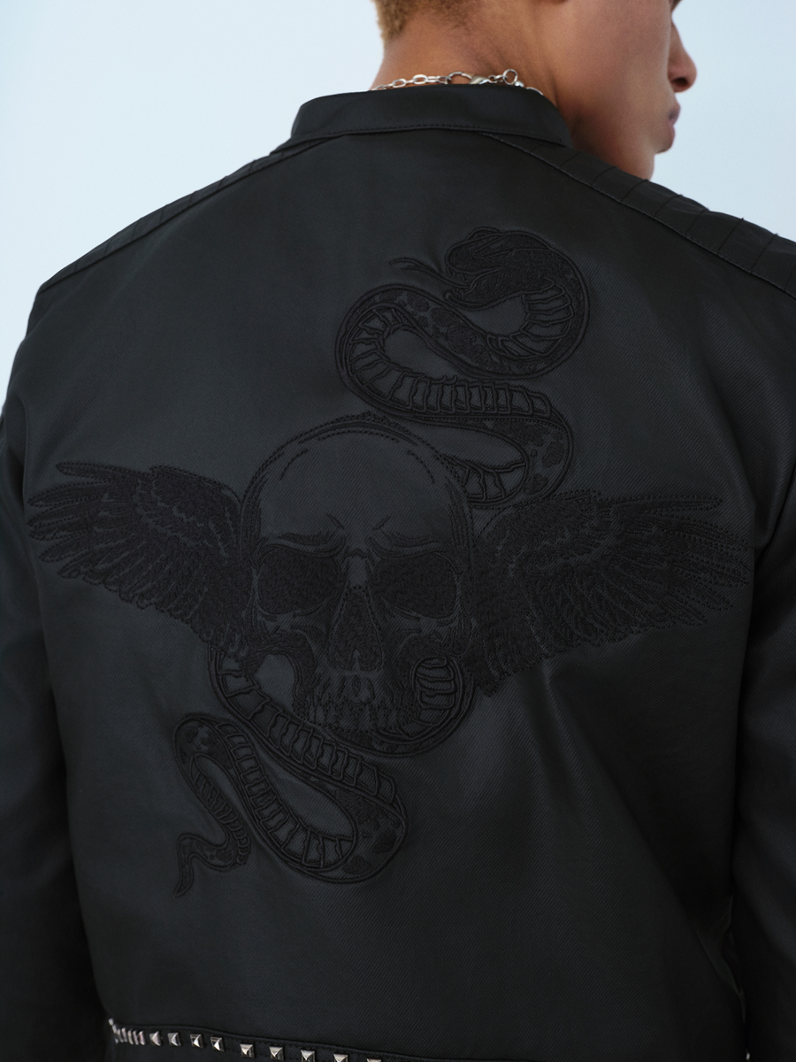 Biker Erkek Ceket