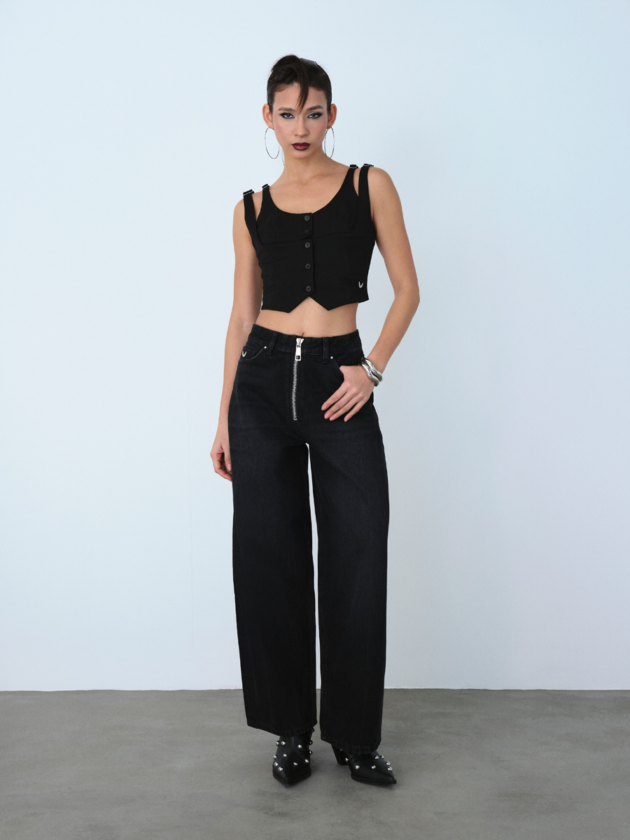 Super Baggy Baggy Fit Kadın Pantolon