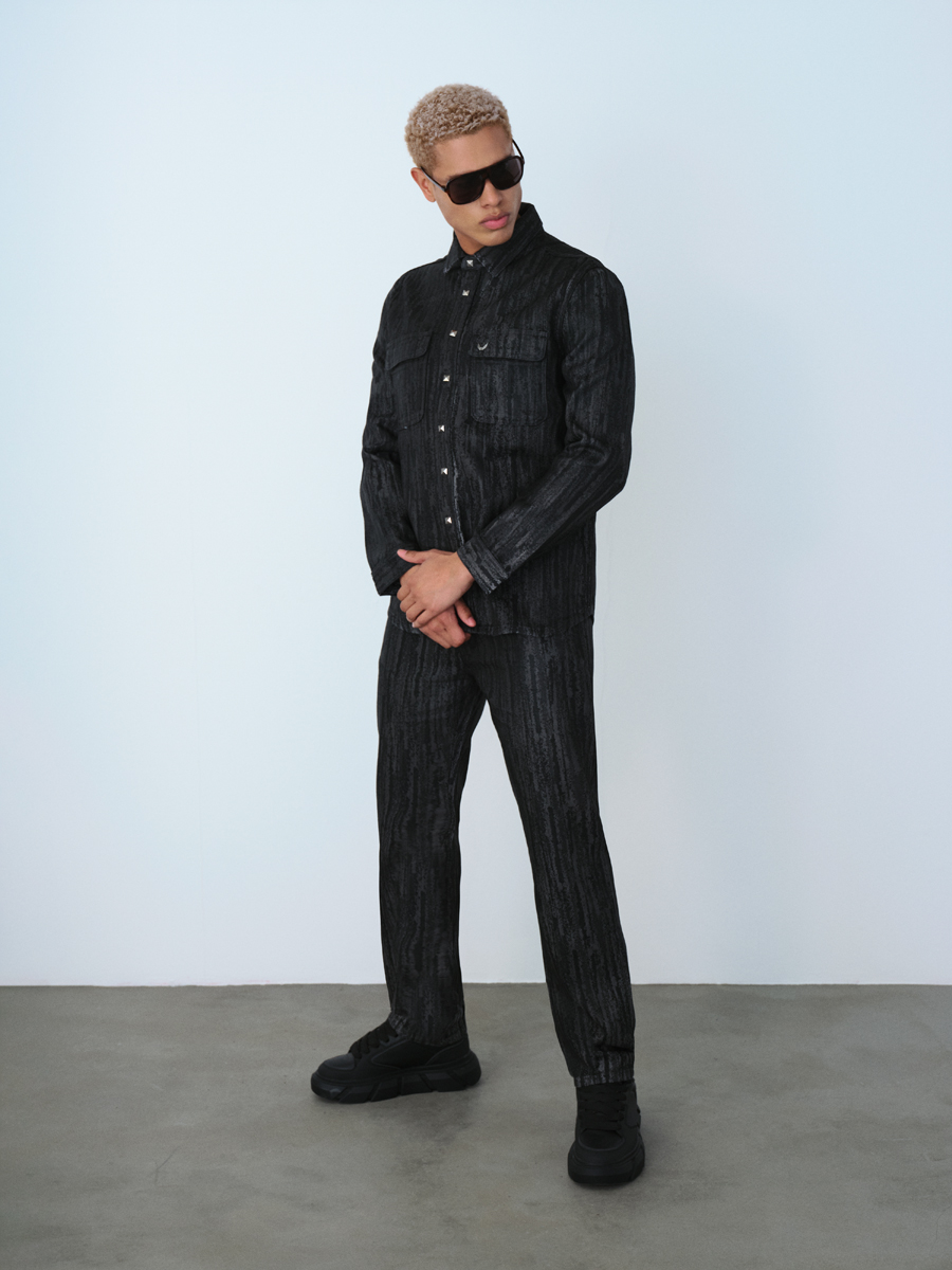 Oversize Fit Erkek Gömlek U.kol